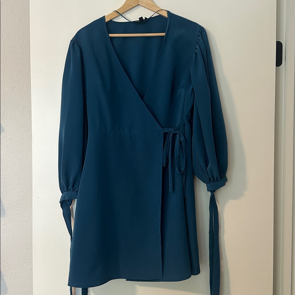 Topshop Dress with Tie Waist